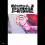 【動画見るな危険】幼子2人と母親の3人を殺しておいて、たった３年の刑。しかも再犯