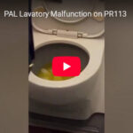 太平洋上を飛行中のフィリピン航空機、飛行中に全トイレが詰まる緊急事態　CAが手作業で汲み取り対処