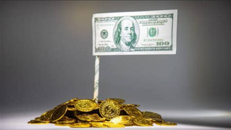 【金の価格が1時間で500ドル急落】市場キャップ3.4兆ドル消失