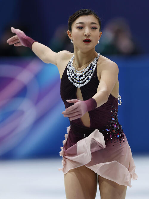 【フィギュア】わずか1.89点差…有終銀メダルの坂本花織は悔し涙　金との明暗分けたミスに「今は相当悔しいので泣きたい」