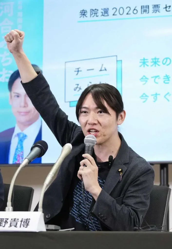 【「チームみらい」とは？】2025年参院選比例で安野党首が当選（1議席）！！今回11議席を取得。平均年齢39歳の若き政党
