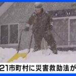 “記録的豪雪”青森で14年ぶりの自衛隊災害派遣　屋根の雪下ろしなど除雪支援