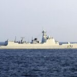中国、155ミリ巨砲搭載の軍艦を建造中か