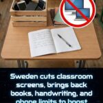 【デジタル先進国のスウェーデン】約160億円を投じてタブレットを廃止し、「紙の教科書」を復活させるという方針転換を発表