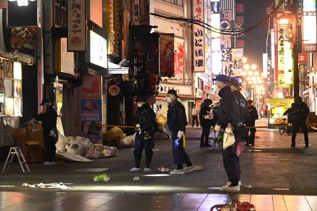 【大阪・道頓堀】17歳男性3人刃物で刺され死傷、逃走した男の身柄を確保