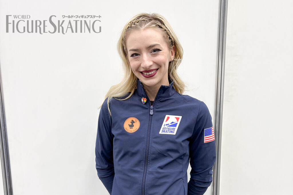 【フィギュア】アンバー・グレン、日本アニメ愛を熱弁　アリサ・リュウとのアニメトークも話題