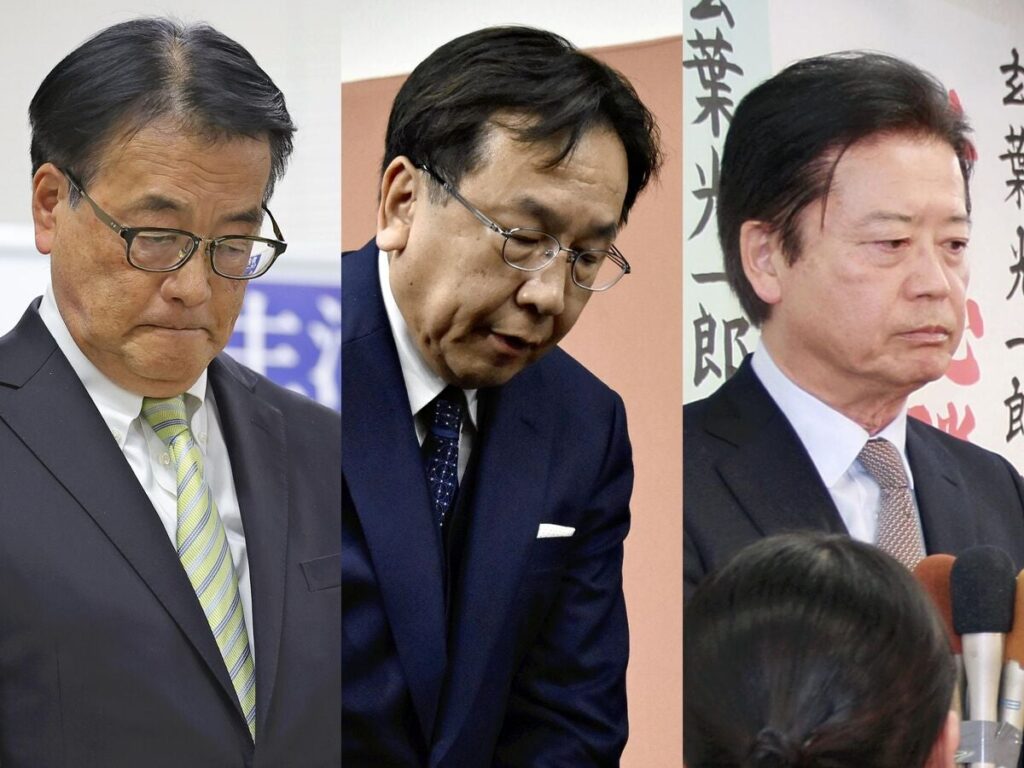｢守りたいこの笑顔｣再び　落選した大物議員、時間がない、選挙目当てでない、理解しがたいと敗戦の弁