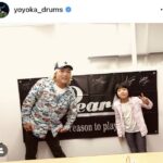16歳の天才女性ドラマーYOYOKA (よよか）も真矢さん追悼「真矢さんのドラムは生き続けます。偉大な方でした」8歳時の2ショット披露