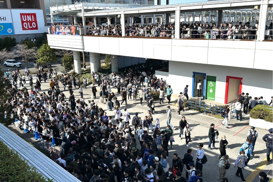 【連日の大谷フィーバー】2日目は球場外に約2000人　前日の “2倍”