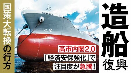 【経済】日本の造船復興、「国策大転換」の舞台裏。設備投資を支援、2035年までに国内建造量倍増を目指す
