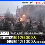 ウクライナ侵攻きょうで4年「苦しみと恐怖が続いている」 民間人の死傷者5万6000人