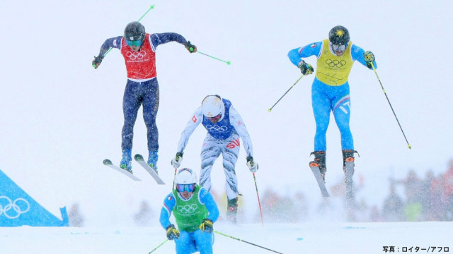 【五輪】男子スキークロス　古野慧はあと一歩、日本勢史上初メダル叶わず4位…過酷レース乗り越え大健闘