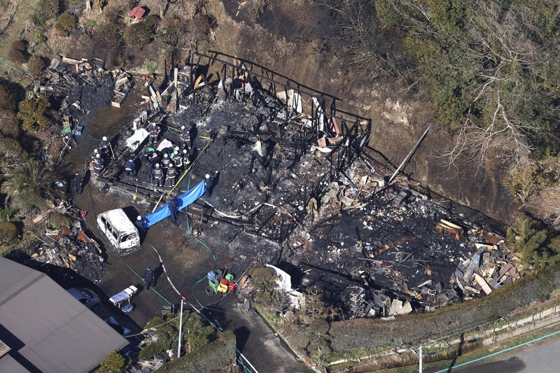 【千葉】睦沢で民家火災　小学生姉妹、60代祖母と連絡取れず