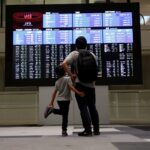 【株価】東証寄り付き　日経平均は反落　下げ幅700円超、地政学リスク警戒