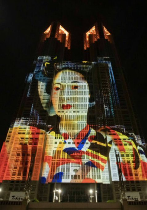 東京都庁のプロジェクションマッピングがキモ過ぎてキモ過ぎる　お前らの想像の斜め上を絶対突き抜ける