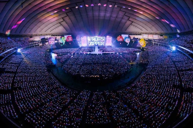 FRUITS ZIPPER、初東京ドームは3時間超＆全44曲の大ボリュームに　涙ながらに感謝「NEW KAWAIIを届けていく」