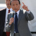 麻生氏、自公選挙協力「くだらない」