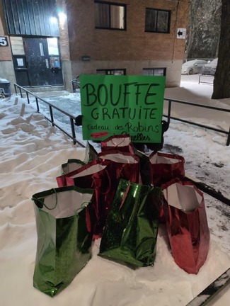 【海外】食品店を襲った「ロビン・フッド」窃盗団、盗んだ食品を住民に配布　カナダ