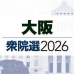 【大阪府】衆院選期日前投票１４８万６５６９人、２０２４年の前回選より２８万３１７９人（２３・５％）増加、４３市町村全てで前回選を上回った