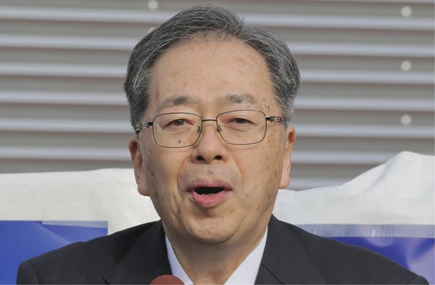 比例中国ブロック、中道改革連合の斉藤鉄夫共同代表が当選確実