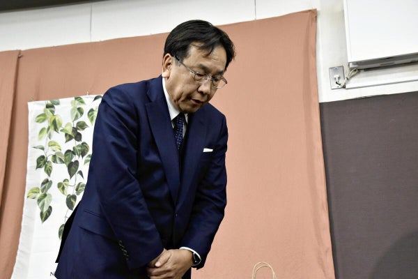 中道・枝野幸男氏、３０年ぶり小選挙区で落選「不徳のいたすところです」