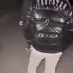 【いじめ／殺人未遂事件】女子高校生が別の女子生徒を殴り、周囲の茂みに押し倒す様子が映っています