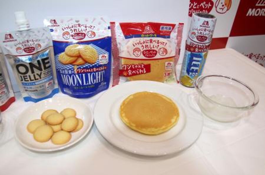 【食品】愛犬も飼い主も食べられるおやつ　森永、菓子技術でペット市場へ