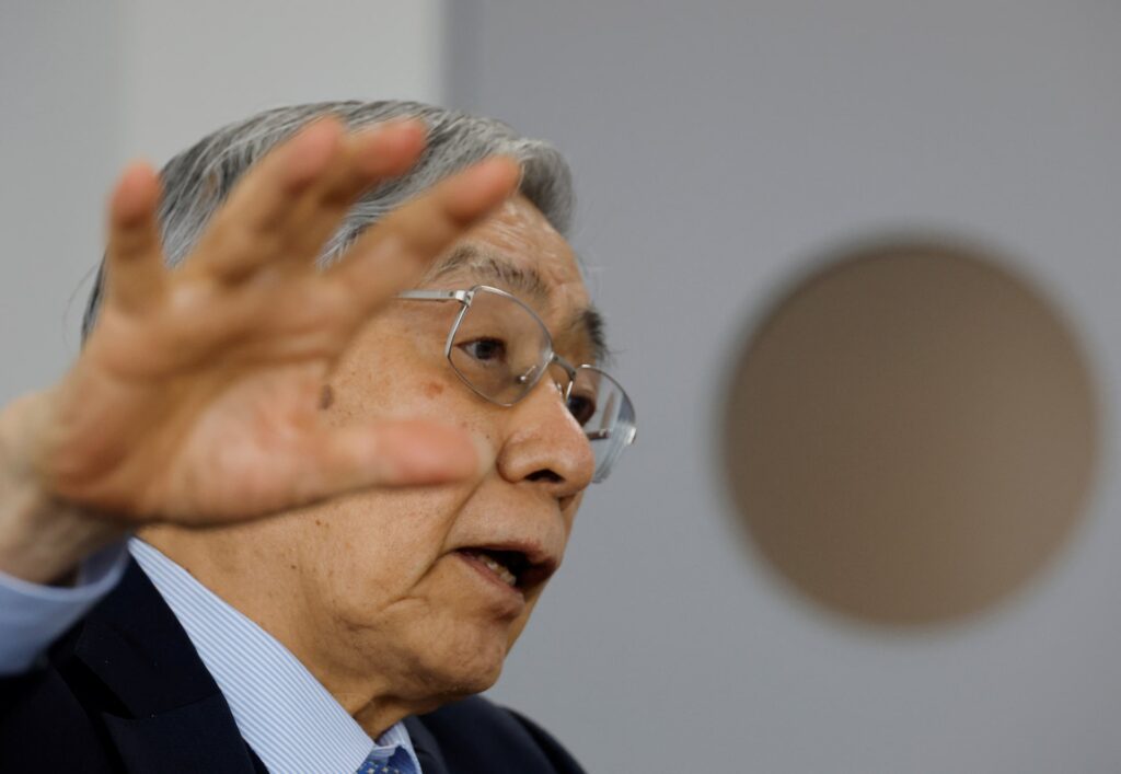 【経済】日本経済は好調持続、これ以上財政・金融吹かせばインフレ高進　黒田前日銀総裁
