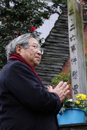 二・二六事件、冥福祈る　発生９０年、処刑地跡で追悼式―東京・渋谷