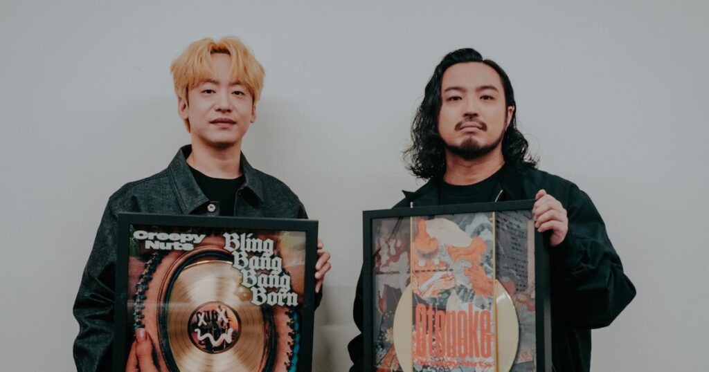 【音楽】Creepy Nutsが日本人初の快挙、「オトノケ」が「BBBB」に続きアメリカレコード協会ゴールド認定