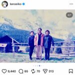 【大反響】けらえいこ氏、『あたしンち』モデル母の写真公開でファン歓喜「髪型の正解がここに」