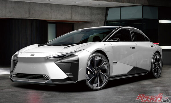 【EV】2027年登場予定の次世代レクサスIS（電気自動車）、航続距離1,000km超え