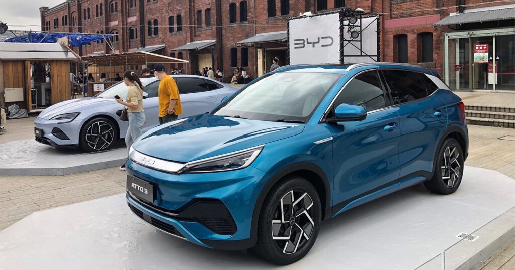 【毎日新聞】（日本では少しも売れない）中国EVのBYD　世界制覇へ着々