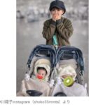 【芸能】中川翔子、双子用ベビーカーで“お散歩デビュー”報告 「赤ちゃんてこんなに笑うって知らなかった！」
