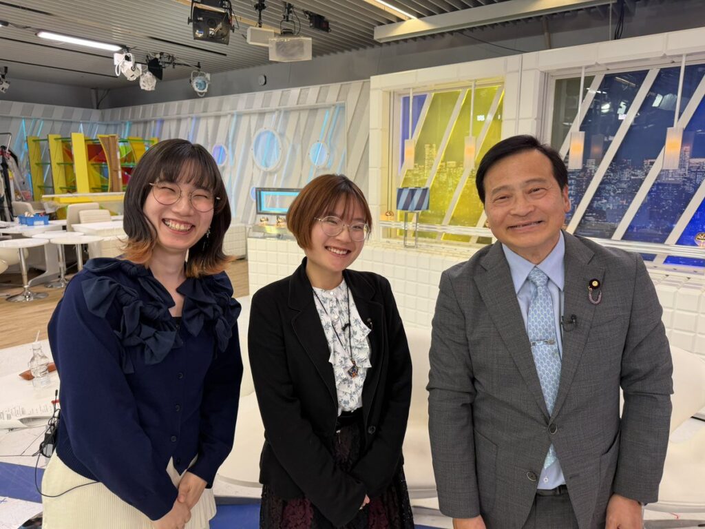 たかまつなな、ラサール石井議員の印象は？「優しい方」議論後は「みなさんにニコニコされていた」