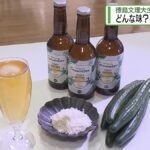 徳島県の大学生が「きゅうり」を原料にしたビールを開発　1本800円