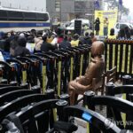 【水曜集会】韓国の元慰安婦支援団体　約4年ぶりに少女像前で集会開催