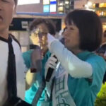 大阪5区選挙で杉田水脈氏に妨害相次ぐ、維新リードの激戦