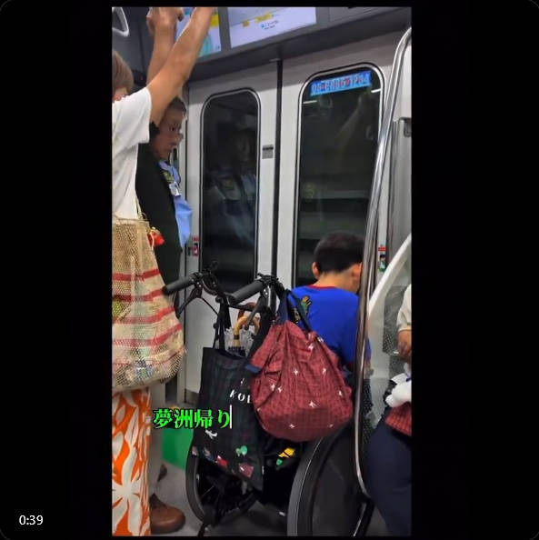 【この糞ジ〇イを社会的に抹〇しろ！！】車いすの男の子にイチャモンつけるジジイ