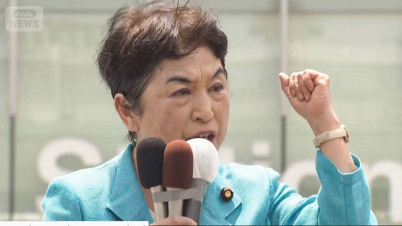 社民党「戦争反対かどうかを選ぶ選挙です」