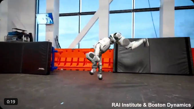 【ロボット】ロボットの身体能力、ついに人間の体操選手レベルへ