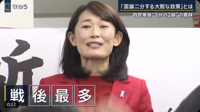 【テレ朝が視聴者を挑発】「報ステ」で高市首相勝利映像にダッチアングル 使用で偏向批判