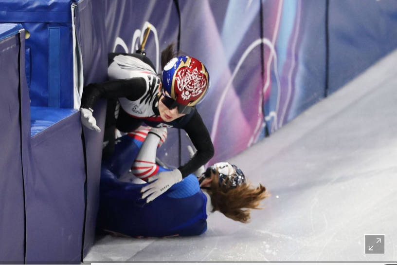 【冬季五輪】接触転倒した米選手のインスタアカウントに誹謗中傷･殺害予告が殺到する