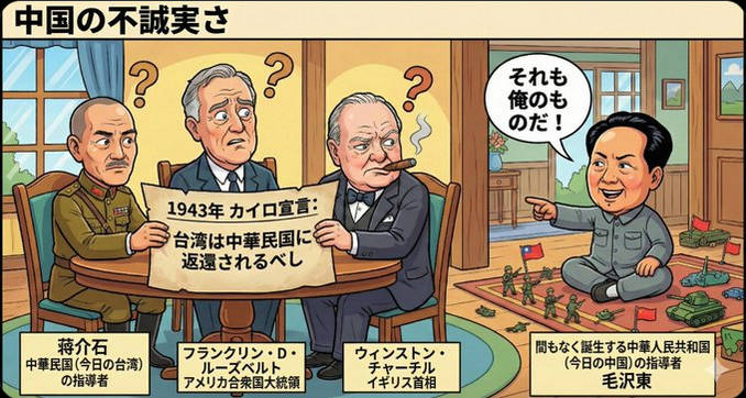 【国連】中国の傅聡国連常駐代表『カイロ宣言では、台湾は中国領』→→ Ｘ民『カイロ宣言が発出された時、台湾は日本領。台湾は中共より早く独立した国、中共は台湾になんの権利も無い』