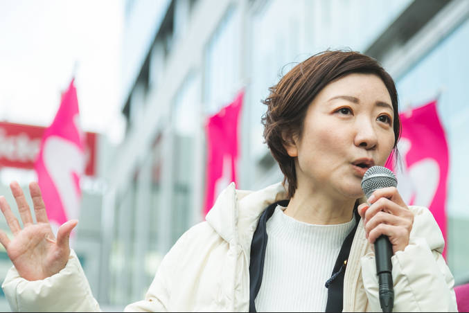 れいわ支持者「国民は今、二者択一を迫られている。高市早苗を取るか、大石あきこを取るか、だ。」