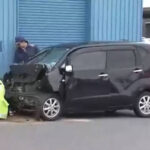 スーパーセンターアマノに車が突っ込み運転していた87歳の男性が死亡
