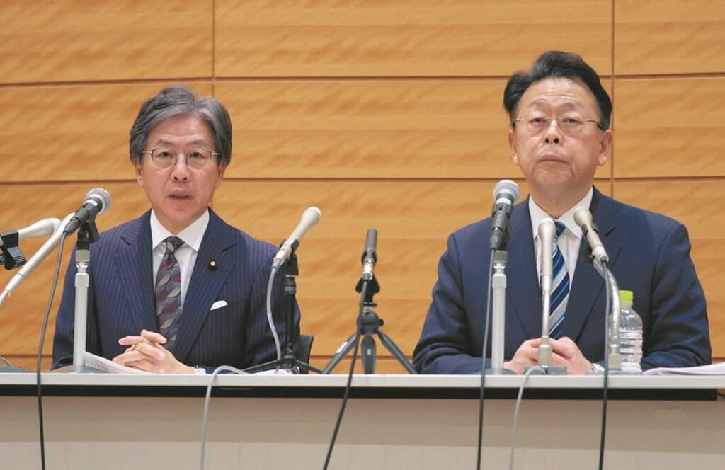 【中革連】記者『（立憲と公明）元に戻す選択はないのか』→→  野田共同代表『元に戻すという話はなくはないと思う』