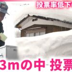 大雪で投票率低迷…創価組織票で中革にワンチャンあるか？