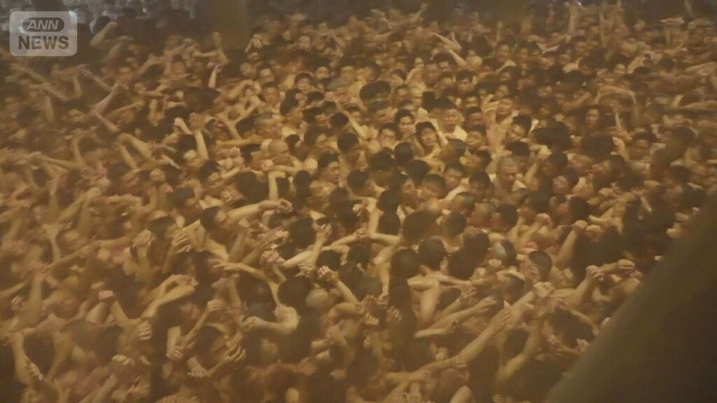 裸祭りで意識不明になっていた人の意識が戻る