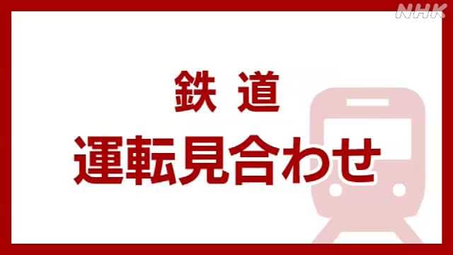 【関東】ＪＲ宇都宮線と鹿島線の一部区間で始発から運転見合わせ